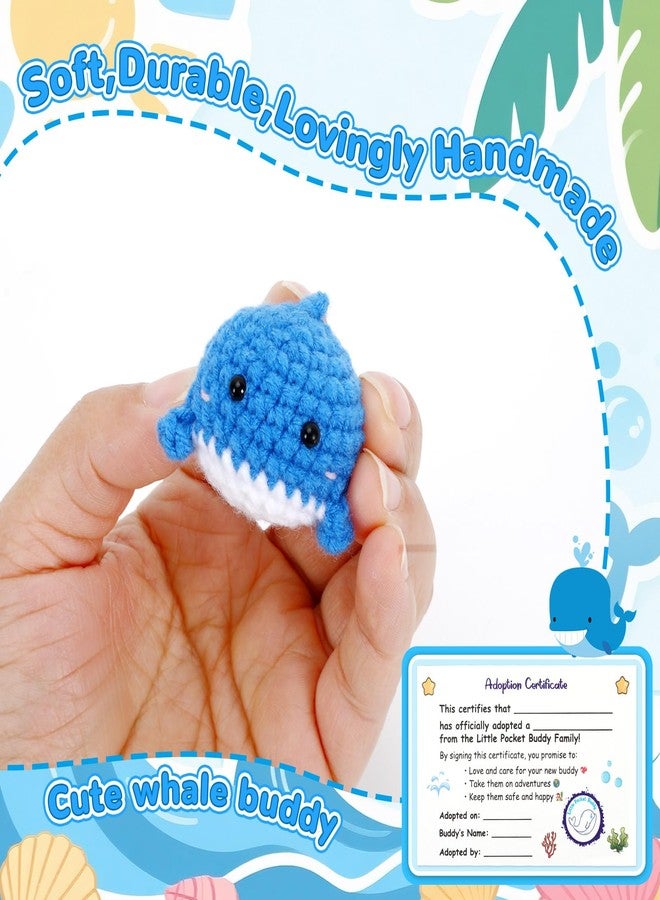 JULEASEL Little Pocket Whale, Mini Ocean in a Tin Box, Travel Buddy, Cute Collectible Whale Keepsake, Friendship, Thoughtful Gifting, Gift for Coworkers - Image 3